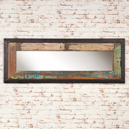 Baumhaus Urban Chic Wall Mirror 120 x 90cm - Multi - Wilko - thumbnail 4