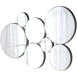 Yearn Bloom Mini Mirror 44 x 68cm - Black - Wilko