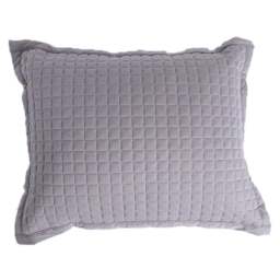 Serene Grey Crompton Cobalt Cushion 40 x 50cm - Wilko - thumbnail 1