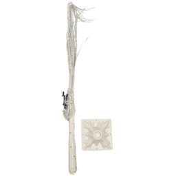 Samuel Alexander Warm White LED Indoor Outdoor Christmas Birch Tree 4ft - Size: 120 x 90 x 90cm - Wilko - thumbnail 3