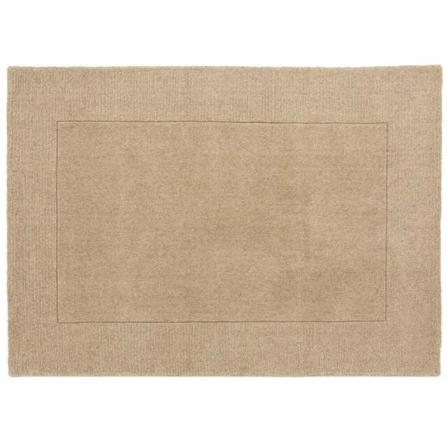 Esselle Home Esme Stone Wool Rug 80 x 150cm - Cream - Wilko - image 1