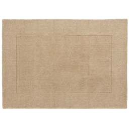 Esselle Home Esme Stone Wool Rug 80 x 150cm - Cream - Wilko