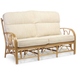 Desser Bali 5 Seater Beige and Cream Natural Rattan Sofa Set - Multi - Wilko - thumbnail 4