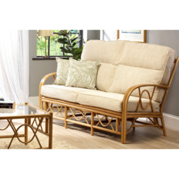 Desser Bali 5 Seater Beige and Cream Natural Rattan Sofa Set - Multi - Wilko - thumbnail 6