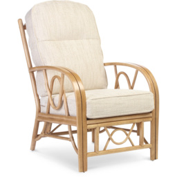 Desser Bali 5 Seater Beige and Cream Natural Rattan Sofa Set - Multi - Wilko - thumbnail 5