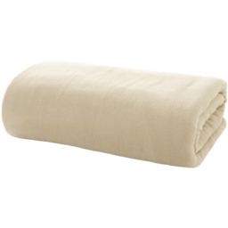 Deyongs Almond Milk The Big One Throw 230 x 270cm - Cream - Wilko - thumbnail 1