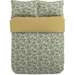 Scion Dancing Daisies Lavender and Honey Super King Size Duvet Set - Lavender & Honey - Wilko - thumbnail 3
