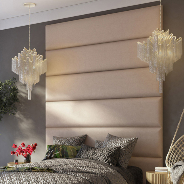 Aspire Furniture Llewelyn-Bowen Luxury Off White Eire Linen Wall Mounted Headboard 45cm - Size: Single Pack - Aspire Beds - Wilko - image 1