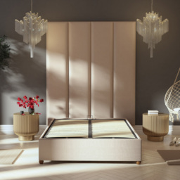 Aspire Furniture Llewelyn-Bowen Luxury Off White Eire Linen Wall Mounted Headboard 45cm - Size: Single Pack - Aspire Beds - Wilko - thumbnail 6
