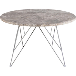 Florence Prunus Grey and Brown Marble Top Round Coffee Table - Furniture To Go - Wilko - thumbnail 4
