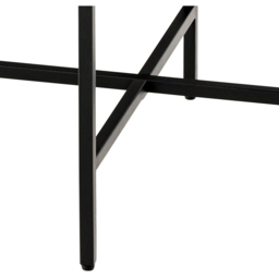 Furniture To Go Lamoine Matt Black Round Side Table - Size: 45 x 40 x 40cm - Wilko - thumbnail 6