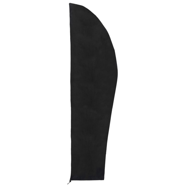 Living and Home Outdoor Banana Umbrella Parasol Cover 72 x 261cm - Black - Wilko - image 1