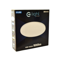 Milagro Bravo White LED Ceiling Lamp 230V - Size: 26 x 26 x 6cm - Wilko - thumbnail 4