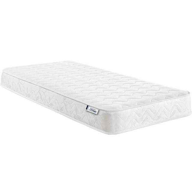Extreme Comfort Cooltouch Colours Shorty White Memory Foam and Open Coil Spring Mattress - eXtreme comfort ltd - Wilko - image 1