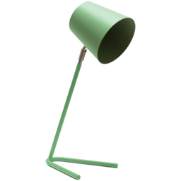ValueLights Lark Sage Green Metal Reading LED Table Lamp - Wilko