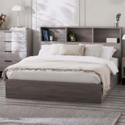 Julian Bowen Bali Single Grey Oak Storage Ottoman Bed - Wood - Wilko - thumbnail 1
