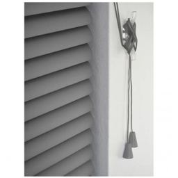 New Edge Blinds PVC Venetian Blind Grey 175cm - Size: W 175 x D 213cm - Wilko - thumbnail 4