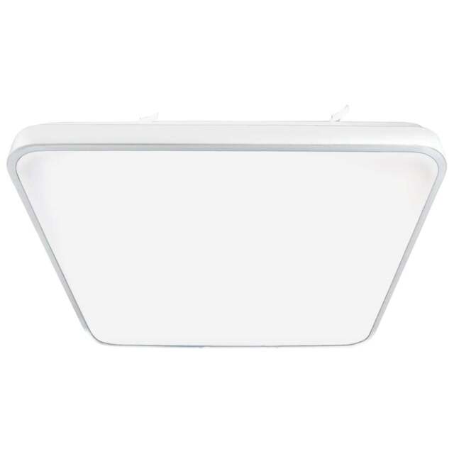 Milagro Fabio White Ceiling Lamp 230V - Size: 37 x 37 x 6cm - Wilko - image 1