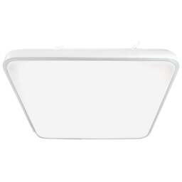 Milagro Fabio White Ceiling Lamp 230V - Size: 37 x 37 x 6cm - Wilko - thumbnail 1