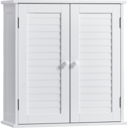 Bath Vida Liano 2 Door Bathroom Cabinet - Size: 55 x 52 x 22cm - Wilko - thumbnail 3
