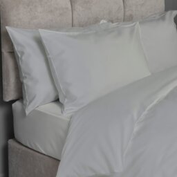 Divante Luxe Silver Cotton Pillowcase 2 Pack - Wilko