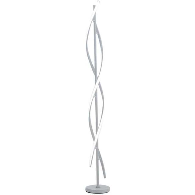 Living and Home White LED Floor Lamp - Size: 150 x 20 x 20cm - Wilko - image 1