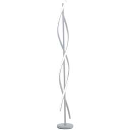 Living and Home White LED Floor Lamp - Size: 150 x 20 x 20cm - Wilko