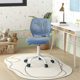 Costway Blue Ergonomic Children Study Chair - Size: 47 x 46 x 18cm - Wilko - thumbnail 5