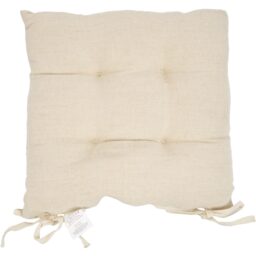 Natural Double Sided Cotton Seat Pad 40 x 40cm - Wilko - thumbnail 3