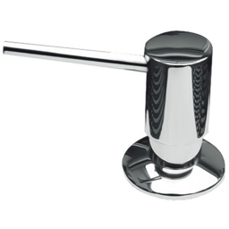 Reginox PS 100 Polished Chrome Soap Dispenser - Size: 6 x 5.4 x 23.8cm - Silver - Wilko - thumbnail 3