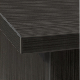 R White Cabinets 2 Drawer Single Cabinet Set-07 Corner Desk Black - Size: 72.8 x 141.9 x 94cm - Wilko - thumbnail 3