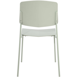 Core Products Academy Set of 2 Light Green Plastic Kitchen Chair - Wilko - thumbnail 6