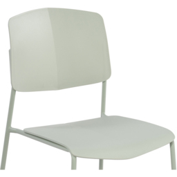 Core Products Academy Set of 2 Light Green Plastic Kitchen Chair - Wilko - thumbnail 7