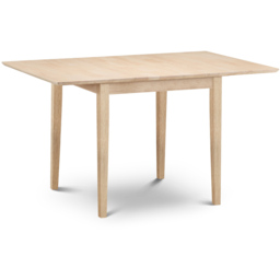 Julian Bowen Rufford 4 Seater 80 to 120cm Extendable Dining Table Natural - Multi - Wilko - thumbnail 4