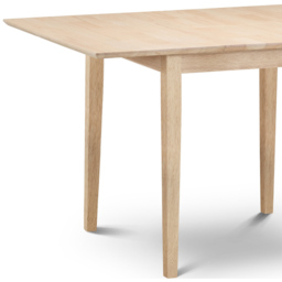 Julian Bowen Rufford 4 Seater 80 to 120cm Extendable Dining Table Natural - Multi - Wilko - thumbnail 6
