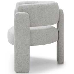 Amy Natural Textured Weave Tub Chair - Size: 74 x 83 x 66cm - Kyoto Futons - Wilko - thumbnail 6