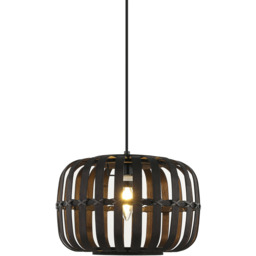 Bamboo Shade - Black - Wilko - thumbnail 3