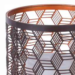 Luxform LED Solar Salisbury Table Light - Size: 15 x 15 x 23cm - Brown - Wilko - thumbnail 4