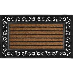 Canterbury Rubber and Coir Mat - Wilko - thumbnail 3