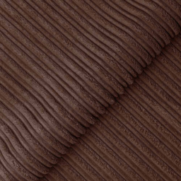 Luxor 5 Seater Chocolate Jumbo Cord Full Back Sofa Suite - Brown - Wilko - thumbnail 4