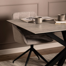 Florence Heaven 6 Seater Ceramic Dining Table Grey - Multi - Furniture To Go - Wilko - thumbnail 6