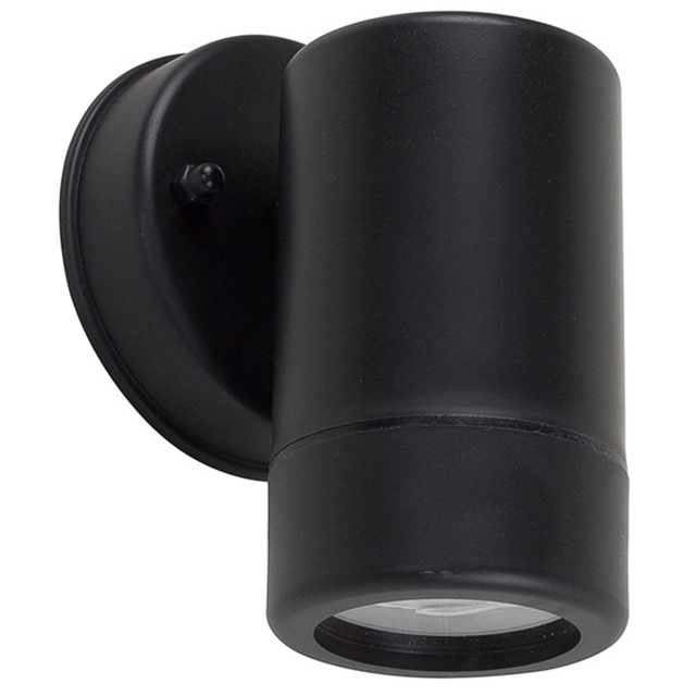 ValueLights Mellor Black Outdoor Wall Downlight with Dusk till Dawn Sensor - Size: 8.6 x 13 x 13cm - Wilko - image 1