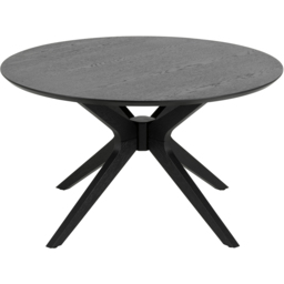 Florence Duncan Black Round Coffee Table - Furniture To Go - Wilko - thumbnail 4