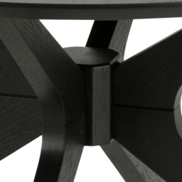 Florence Duncan Black Round Coffee Table - Furniture To Go - Wilko - thumbnail 6