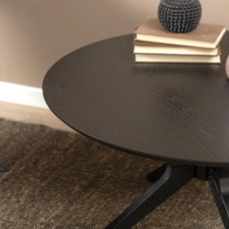 Florence Duncan Black Round Coffee Table - Furniture To Go - Wilko - thumbnail 7