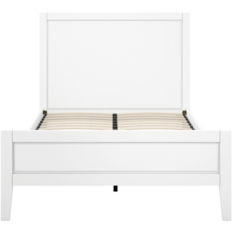 Bay Double White Bed Frame - LPD Home - Wilko - thumbnail 5