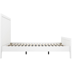 Bay Double White Bed Frame - LPD Home - Wilko - thumbnail 6