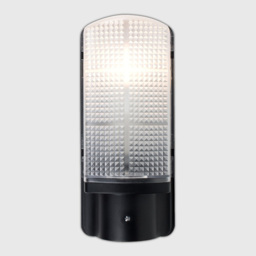 ValueLights Griffin Black Outdoor Wall Bulkhead Light with Dusk till Dawn Sensor - Size: 28 x 11.8 x 11.8cm - Wilko - thumbnail 5