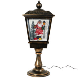 Snowing LED Music Table Lamp - Gold - Wilko - thumbnail 3