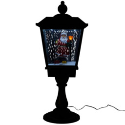 Snowing LED Music Table Lamp - Gold - Wilko - thumbnail 4